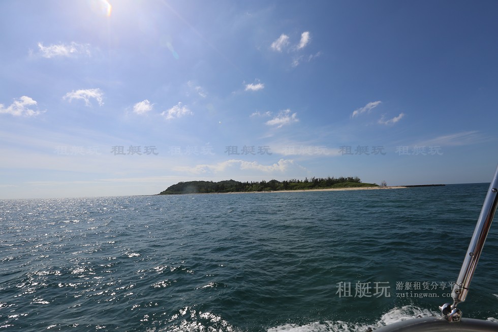 三亞旅游游艇租賃，三亞港至東島航線