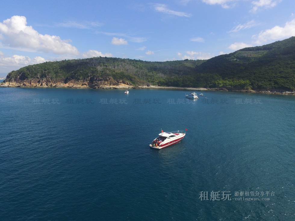 三亞旅游游艇租賃，三亞港至三亞角航線