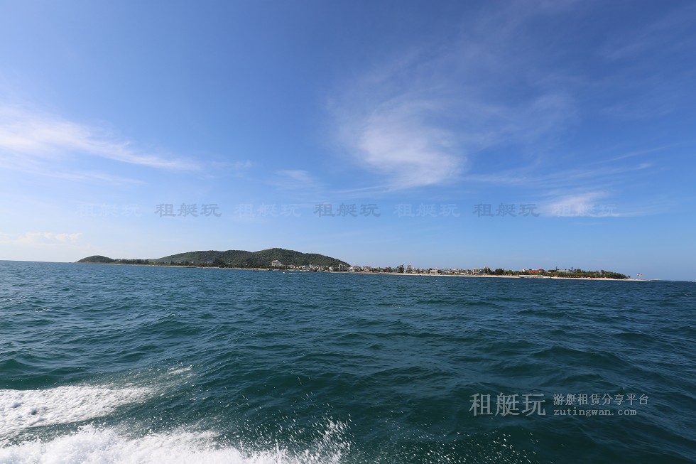 三亞旅游游艇租賃，三亞港至西島航線