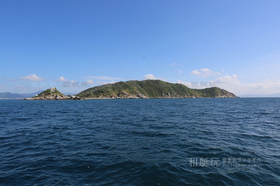 三亞旅游游艇租賃，三亞港至西島航線