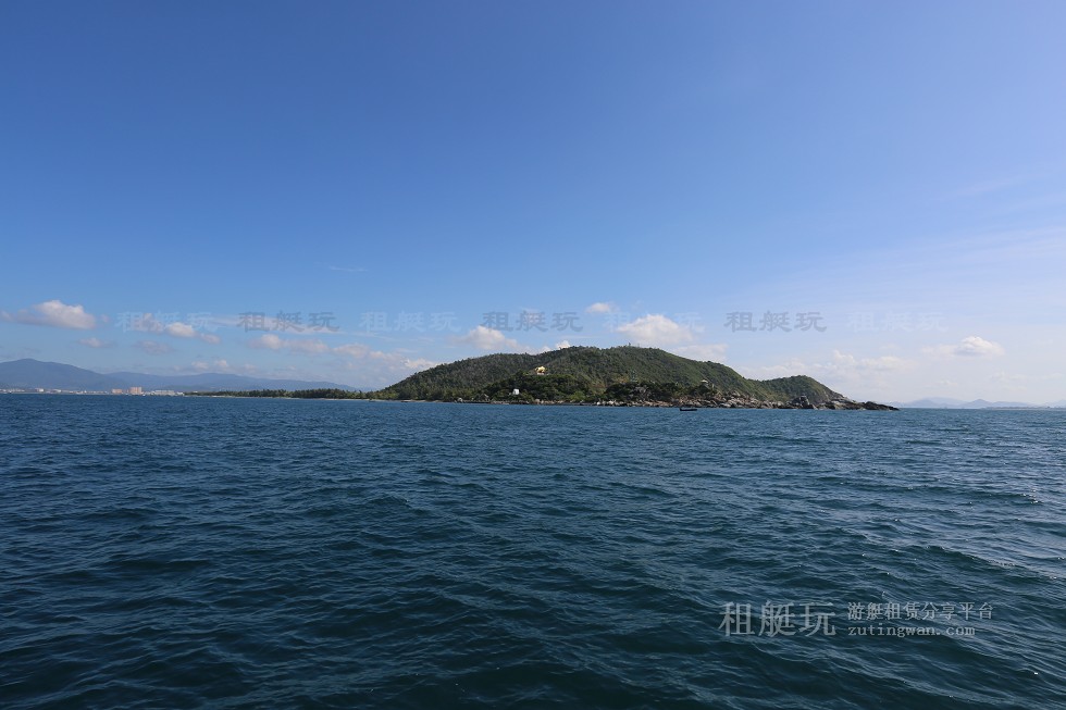三亞旅游游艇租賃，三亞港至西島航線