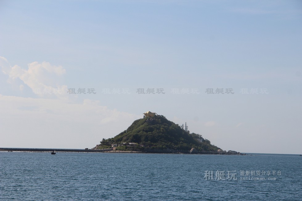 三亞旅游游艇租賃，三亞港至西島航線